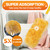 Heavy Duty Duster Refills, Disposable Dusters Kit for Cleaning Dusting Furniture Blind Ceiling Fan, Multi Surface 360 Feather Duster(60)+3FT Extended Handle +1 Handle (Pack of 2)