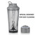 VOLTRX VortexBoost Electric Shaker Bottle, USB C Rechargeable Protein Shake Mixer, Shaker Cups for Protein Shakes and Meal Replacement Shakes, BPA-Free, Made with Tritan,Purple