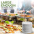 Stock Your Home 9-Inch Paper Plates Uncoated, Everyday Disposable Plates 9" Paper Plate Bulk, White, 600 Count