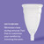 DIVA Cup - Medical Grade Silicone Cup for Period Care - Reusable Menstrual Cup - Up to 12 Hours of Continuous Wear - Model 0 (for Slim Vaginal Canals & First-Time Users)