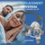 Full Face CPAP Mask, Full Cover Replacement Kit, Comfort Series Nasal CPAP MASK, Cpap Masks Includes Headgear, Cushion, Frame and Elbow(L)