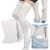 Doc Miller TED Hose Thigh High Anti Embolism Stockings Women & Men White 5X-Large Case 10 Pack