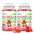 Kids Magnesium Glycinate Gummies, Magnesium Supplement with L-Theanine, Vitamin B6, D3 for Kids & Adults, Calm Magnesium for Sleep Relaxation,Brain,Bones,Sugar Free Strawberry 120ct