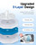 100 Count Toilet Wand Refills Compatible with Clorox Toilet Wand