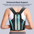 Fit Geno Posture Corrector for Women Lite, Upper Back Brace for Slouching