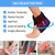 Comfpack Ankle Ice Pack Wrap Heel Ice Pack for Pain Relief, Hot Cold Therapy Cold Pack for Plantar Fasciitis, Achilles Tendonitis, Ankle Sprain, Foot Pain, 2Packs
