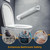 Grab Bars for Shower, 32 Inch Shower Handle, 2 Pack, White