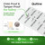 Quitine Nicotine Gum 4mg, Cool Mint – 480 Count (2-Pack) | Quit Smoking Aid