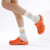 INMINPIN Women and Men Orthopedic Clogs Arch Support Garden Shoes Sandals Slippers with Plantar Fasciitis Feet Insoles,Trendy Orange,6-7 Women/4.5-5.5 Men