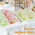 NOVAAP 300 Pack 9 oz Clear Plastic Cups with No Hole Flat Lids