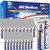 Powermax ACDelco AA and AAA 200-Count Combo Pack Super Alkaline Batteries, 100-Count Each, 10-Year Shelf Life, Reclosable Packaging