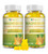 Magnesium Glycinate Gummies 400mg, Sugar Free Magnesium Taurate,Magnesium Malate Supplement with Vitamin D, B6, CoQ10 for Relaxation, Stress Relief, Muscle, Bone & Sleep Support-120 Pineapple Gummies