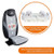 Snailax Neck and Back Massager with Heat, Massage Chair Pad Back Massager for Pain Relief Deep Tissue Chair Massage Pad with 10 Deep Kneading Nodes for Office Home, Gifts for Dad,Mom