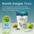 Snap Supplements Irish Sea Moss, Marine Algae, Green Apple, 60 Soft Chews