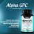 X Gold Health Alpha GPC Choline 600mg Nootropic,180 Capsules