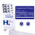 H2 Molecular Hydrogen Water Tablets with Magnesium | 12PPM Hydrogen Tablets for Drinking Water | Unflavored Dietary Supplement | Gluten, Sugar & Soy Free | Made in The USA | 30 Tabs | Only Human