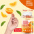 Calcium Magnesium Zinc Gummies with Vitamin D3 & K2 - High Absorption Magnesium Glycinate 400mg - Sugar Free Calcium Supplement - Support Nerve Muscle Mood & Immunity - for Adults Men Women Kids