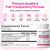 Healthy Bones Co. OsteoFrax™, Bone Health Supplements Women, Calcium D3 K2