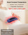 Electric Heating Pad,Portable Cordless Menstrual Heating Pad with 4 Heat Levels and 4 Massage Modes, Fast Large Heating Belly Wrap Belt(Navy Blue)