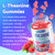 2 Pack L-Theanine Gummies 400mg, L-Theanine Supplement for Focus Support