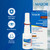MAJOR Maximum Strength Nasal Decongestant Spray, Oxymetazoline HCl 0.05% Pump Mist, Non-Drowsy Nasal Spray, up to 12-Hour Relief from Nasal Congestion, Colds, and Allergies 1 Fl. Oz. (12-Pack)