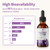 MABEFY Milk Thistle Liver Support Drops 2 Pack,Liver Cleanse Detox&Repair