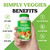 Simply Nature's Pledge Vegetables Superfood Supplement, 30 Day Supply