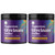 High Absorption Magnesium Glycinate Powder - Vegan Magnesium Powder for Sleep Relaxation & Regularity - Drink Mix Non-GMO Gluten Free & No Artificial Flavors (Honey Lemon) - 136g - 2 Pack