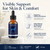 Healthy Petz Premium Liquid Collagen for Dogs, Triple Collagen Supplement with Hyaluronic Acid & Vitamins C for Skin & Coat, Bacon Flavor 60 ml/2 fl oz