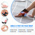 Comfpack 2 Pack Ankle Ice Pack Wrap for Swelling, Heel Ice Pack for Pain Relief, Hot Cold Therapy Cold Pack for Plantar Fasciitis, Achilles Tendonitis, Ankle Sprain, Foot Pain