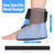 Comfpack 2 Pack Ankle Ice Pack Wrap for Swelling, Heel Ice Pack for Pain Relief, Hot Cold Therapy Cold Pack for Plantar Fasciitis, Achilles Tendonitis, Ankle Sprain, Foot Pain
