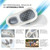 WalkFit Platinum Foot Orthotics Plantar Fasciitis Arch Support Insoles Relieve Foot Back Hip Leg and Knee Pain Improve Balance Alignment (Men 14-14.5)
