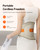 IKEEPFIT Portable Heating Pad for Back, Cordless Wearable Heat Belt with Massager for Lower Back Pain Relief, Battery Powered 8000 mAh Rechargeable, MAXwarm® 3.0, Gift for Women Men 90-310 lbs