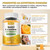 Sijigood 2 Pack Acetyl L-Carnitine Supplement, Natural Nutrition Supplement for Boost Energy, Immunity, Vegan, Orange Flavor, 120 Count
