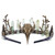 CoTeeZa Green Fairy Crystal Crown - Handmade Raw Quartz Tiara