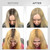 THICK FIBER Root Touch Up Powder for Thinning Hair Women - Water & Sweat Resistant Hair Loss Concealer Set with Brush (Blonde)