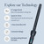 Bio Ionic Long Barrel Curling Iron, Moisture Heat Technology & NanoIonic MX