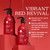 Luseta Color Enhancing Shampoo and Conditioner Set for Red & Copper Hair. Revives & Intensifies Fiery Hues, Adds Radiant Shine, Smooths Frizz, Improves Elasticity with Pomegranate, 2 x 16.9oz