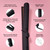 L’Ange Hair Le Duo Grande 360° Airflow Styler | Curl & Straighten with One Tool | 5.3" Snag-Free Titanium Plates | Cooling Air Vents to Set Curls | Adjustable Temp & Auto Shut-Off | Black