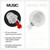 EARPEACE Music - Concert Ear Plugs - Earplugs for Noise Reduction up to 26dB - High Fidelity Ear Plugs for Concerts, Musicians and Live Events - Reusable Earplugs - Includes 3 Filter Sets and Case