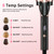 Hahahope 2 Inch Curling Iron, Extra Large Barrel for Big Beach Waves