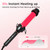 Hahahope 2 Inch Curling Iron, Extra Large Barrel for Big Beach Waves