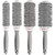 Olivia Garden Ceramic + Ion Speed XL - Extra-Long Round Thermal Hair Brush - Not Electrical - Professional Blowout Brush for Normal to Thick Hair - 1" to 1/8" - Diameter Barrel - CIXL-25,35,45,55