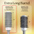 Olivia Garden Ceramic + Ion Speed XL - Extra-Long Round Thermal Hair Brush - Not Electrical - Professional Blowout Brush for Normal to Thick Hair - 1" to 1/8" - Diameter Barrel - CIXL-25,35,45,55
