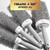 Olivia Garden Ceramic + Ion Speed XL - Extra-Long Round Thermal Hair Brush - Not Electrical - Professional Blowout Brush for Normal to Thick Hair - 1" to 1/8" - Diameter Barrel - CIXL-25,35,45,55