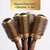 Olivia Garden NanoThermic Ceramic + Ion Round Thermal Hair Brush - Not Electrical - Professional Blowout Brush for Normal to Thick Hair, NT-54 2 1/8"