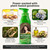 Herbishh Medium Natural Brown Hair Dye Shampoo for Gray Hair Coverage 500ml