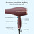 Conair Hair Dryer with Diffuser & Concentrator, 1875W AC Motor, Plum
