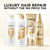 Pantene Shampoo, Daily Moisture Renewal - Pro-V Nutrients for Dry, Color-Treated, Straight to Curly Hair, 72-Hour Hydration & Softness, 27.7 Oz Each, 2-Pack + Miracle Rescue Shot (0.5 Oz)