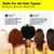 FROMLABS Korean Glass Hair Care Routine Set – Color Safe Shampoo, Deep Conditioning Protein Hair Mask, Keratin Bond Repair Powder, Leave-In Anti-Frizz Detangler Spray | for Curly, Wavy, Damaged Hair